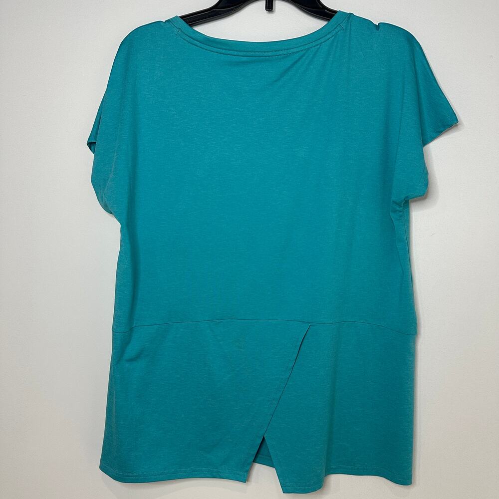 Columbia Women's LARGE Teal Activewear Shirt Top - NWOT - Picture 2 of 7